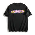 Jesus Heals Cotton T-Shirt - Black