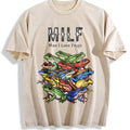 Milf 90s Vintage Washed T-Shirt - Beige