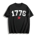 USA Cotton T-Shirt - Black