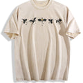 Fourth Wing Vintage Washed T-Shirt - Beige
