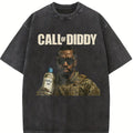 Call of Diddy - Funny Diddy Baby Oil Meme 100%25 Cotton Shirt, 90s Graphic Tee Streetwear star