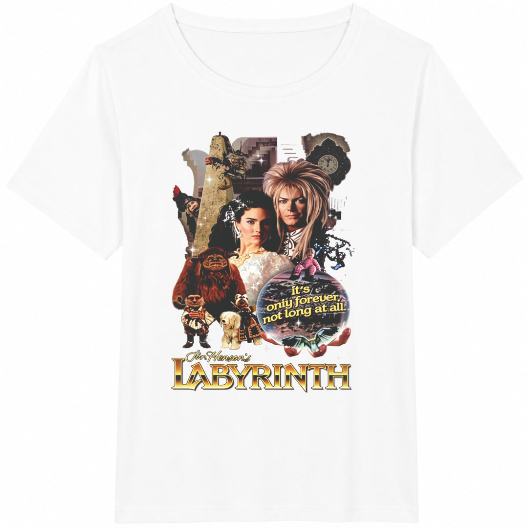 Labyrinth Classic Movie Cotton T-Shirt - product view