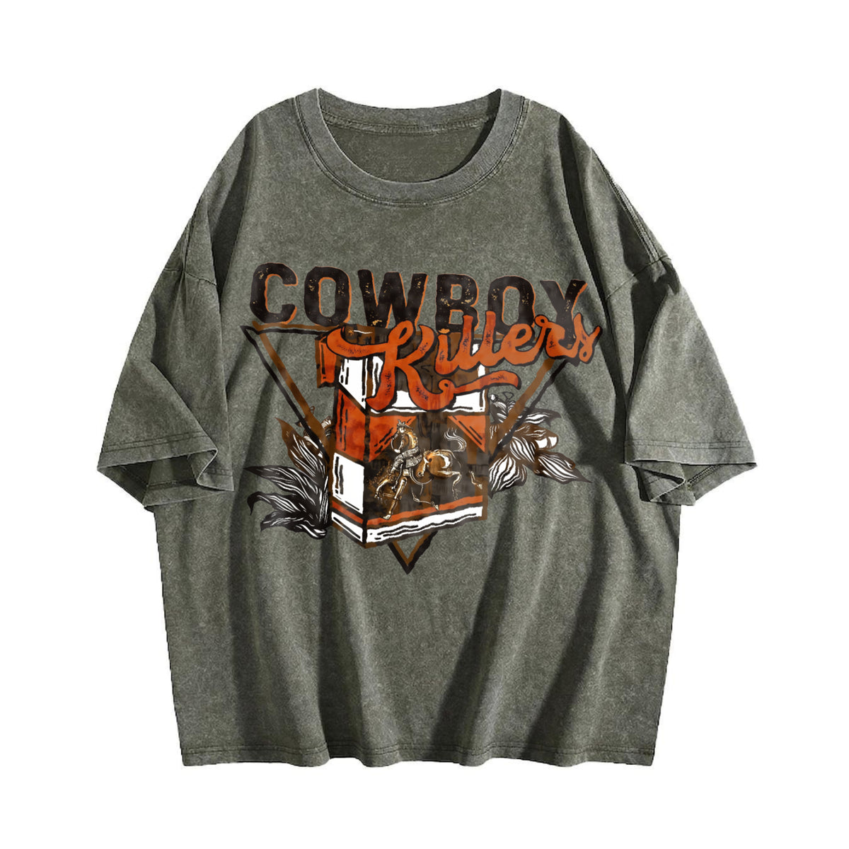 Cowboy Killers Western Vintage Washed T-Shirt - product view