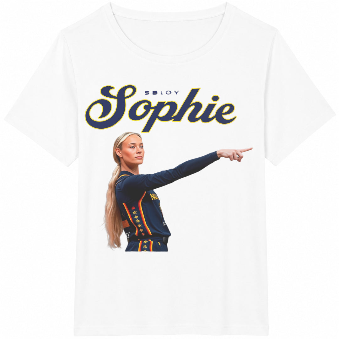 Spicy Sophie Cunningham 8 Fan Cotton T-Shirt - product view