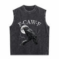 Black Crow Men's Washed Tank Top - Black