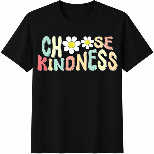 1-piece Cotton T-Shirt - Black