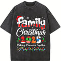 Family Christmas 2025 Matching Outfit Xmas Squad Santa T-Shirt for Festive Holiday Season