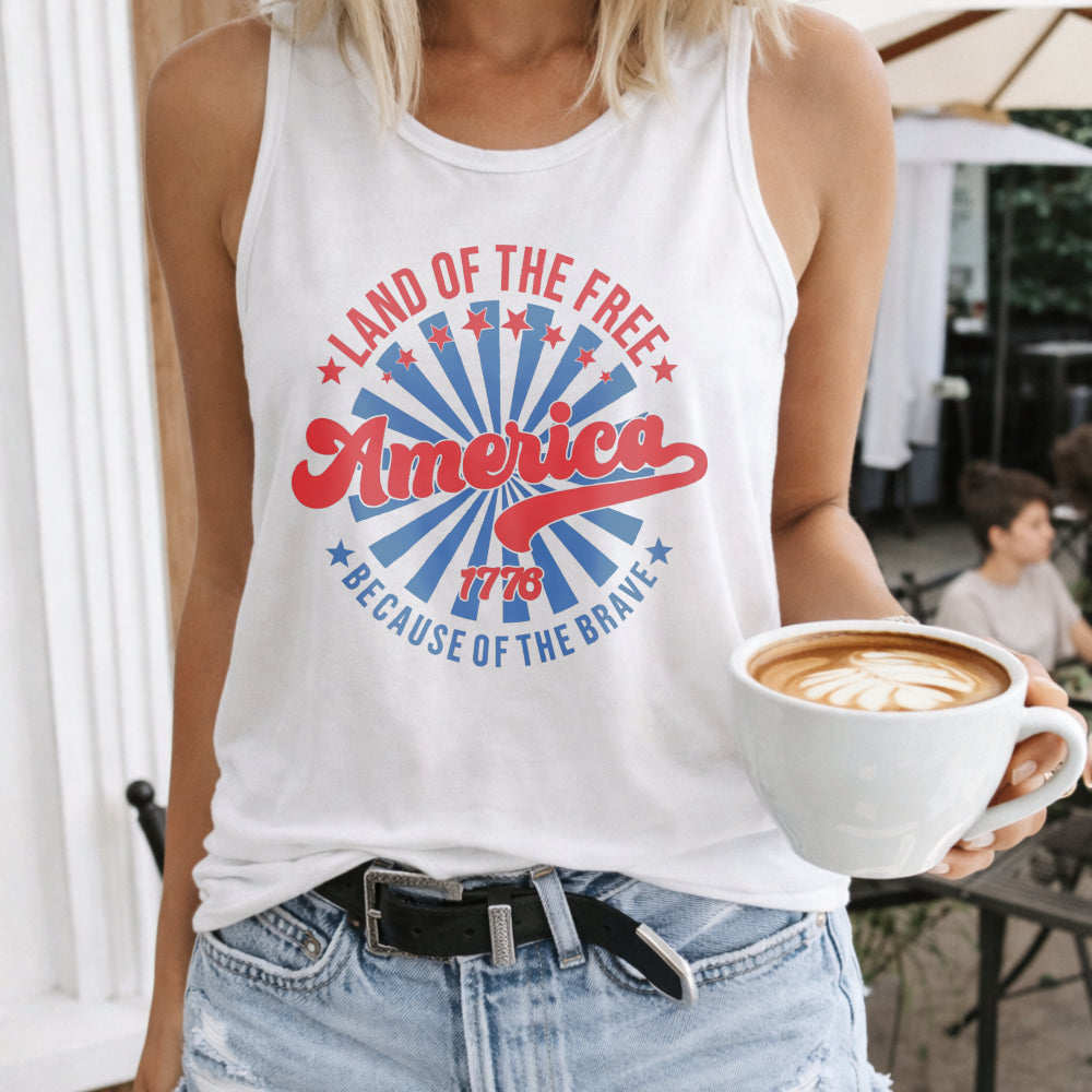 July 4th Women's Tank Top - product view