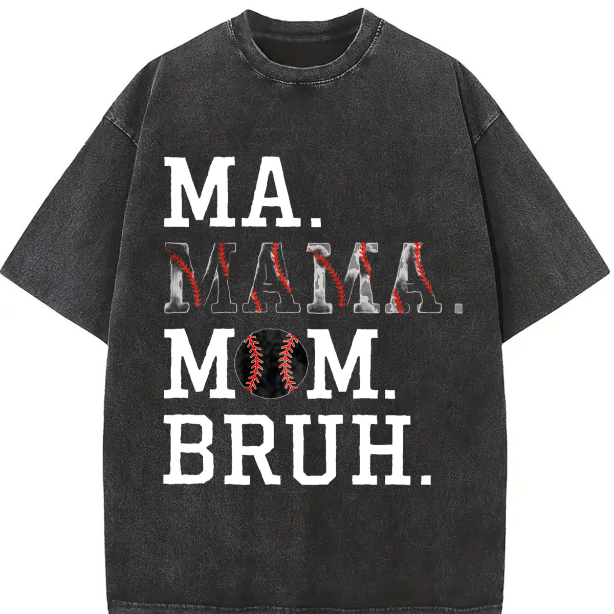 Ma Mama Mom Bruh Baseball Tshirt, Funny Sports Mom Tee, Game Day Shirt, Mother’s Day Gift Top Womenswear