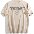 Kindness Vintage Washed T-Shirt - Beige