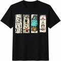 Haunted Mansion The Nightmare Before Christmas Halloween Cotton T-Shirt - Black