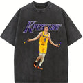 Dalton Knecht Graphic Tee Westside Knecht 4 Basketball Los Angeles T-Shirt