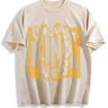 Choose Kindness Statement Vintage Washed T-Shirt - Beige