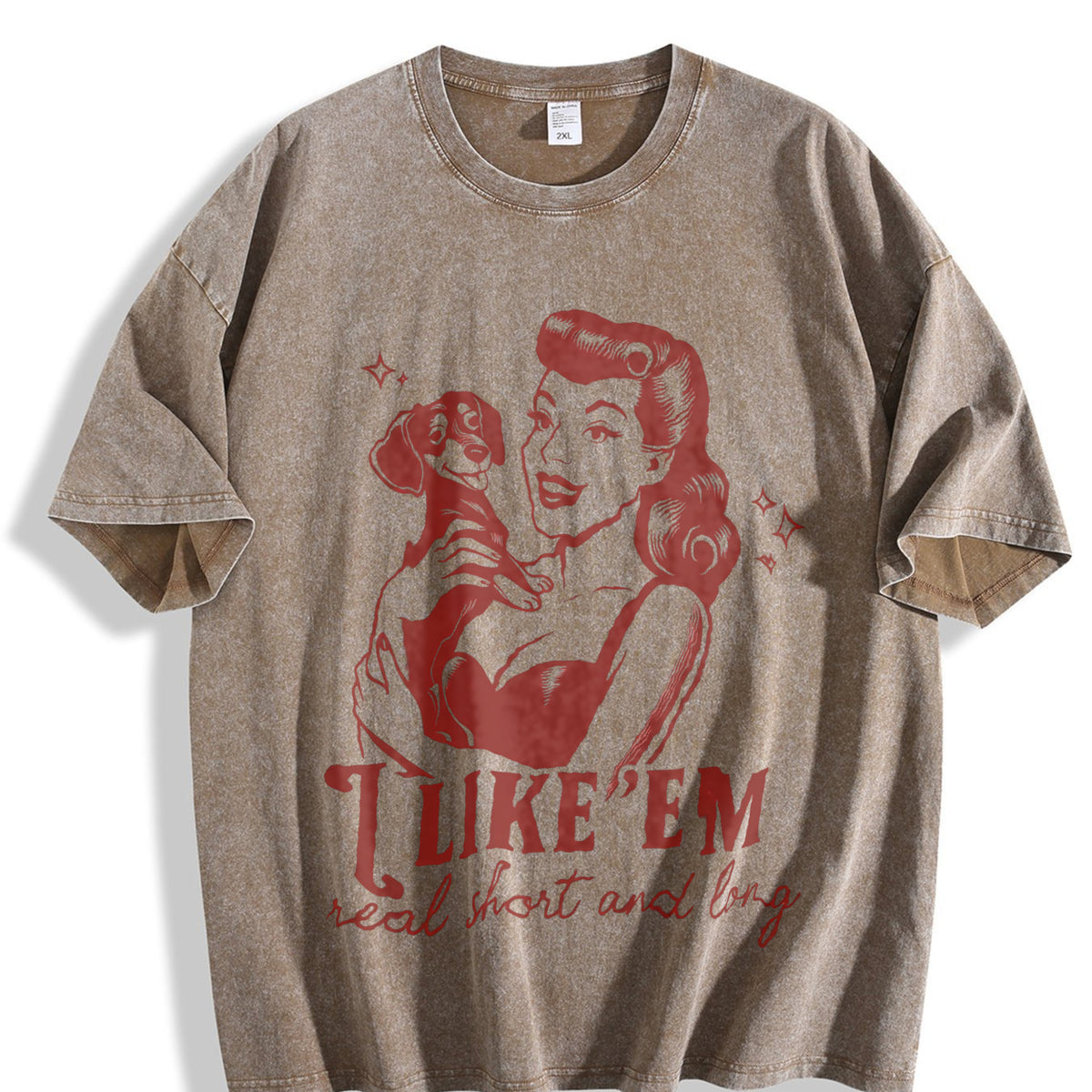 Cowboy Quote Vintage Washed T-Shirt - product view