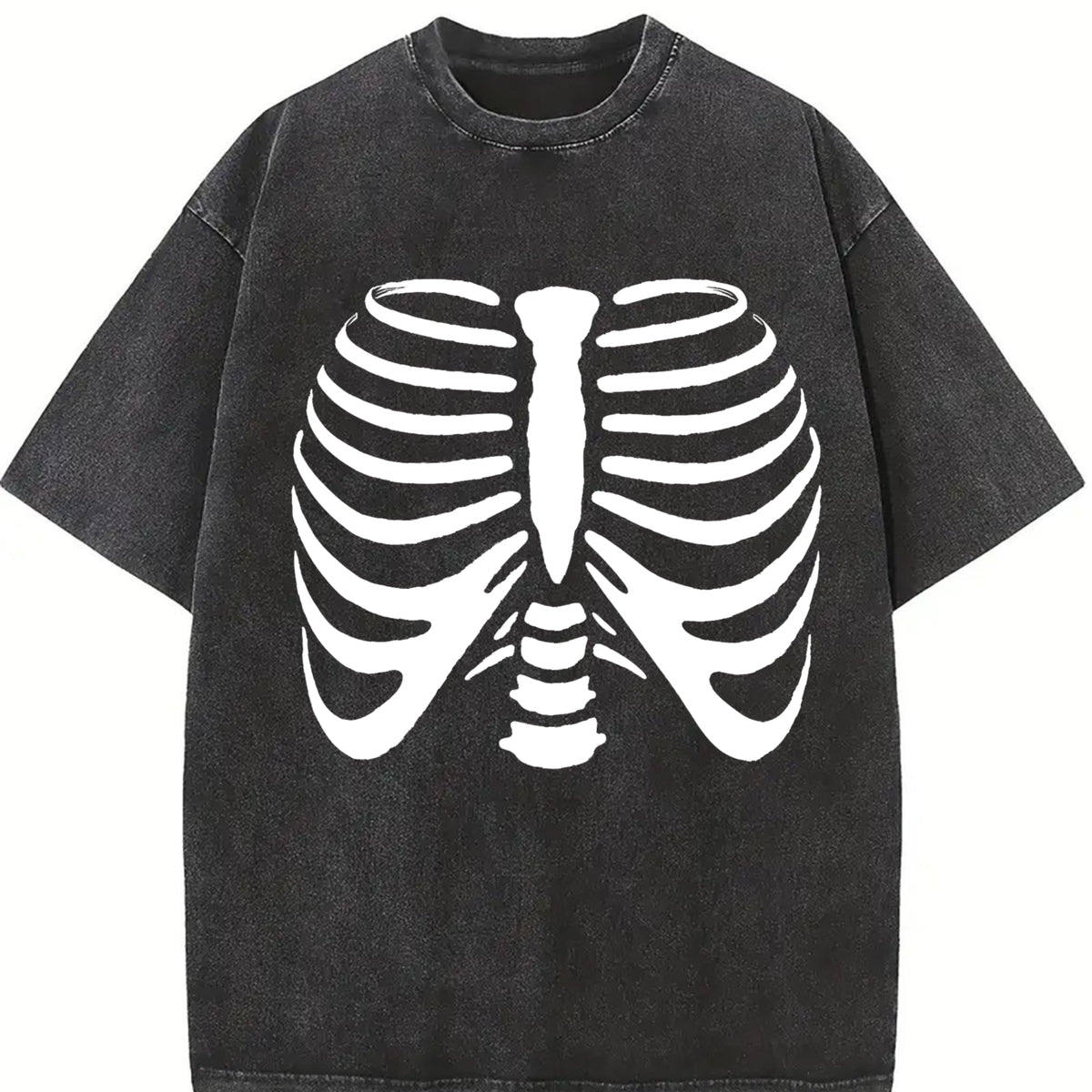Men's Halloween Round Neck Short Sleeve Graphic Tee, Regular Fit Casual T-shirt for Summer Daily Outdoor Activities Wear, Summer Clothes, Men's Streetwear Clothes