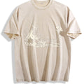 Frog Musicians 90s Vintage Washed T-Shirt - Beige