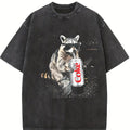 Vintage Raccoon Graphic Tee, Funny Raccoon Drinking Soda Shirt, Cool Animal Meme Tee, Retro Streetwear Aesthetic T Shirt, Unisex Cotton Graphic Tee, Gift for Men, Gift for Women