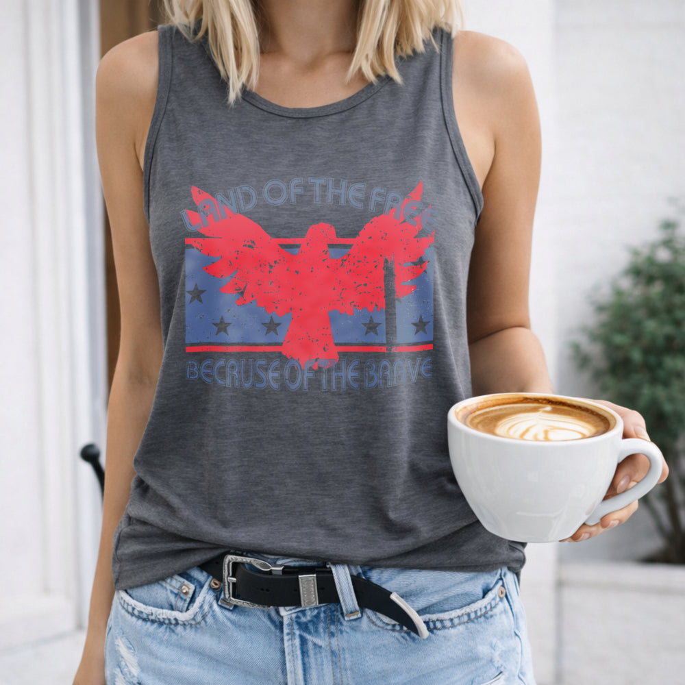 USA Women's Tank Top - product view