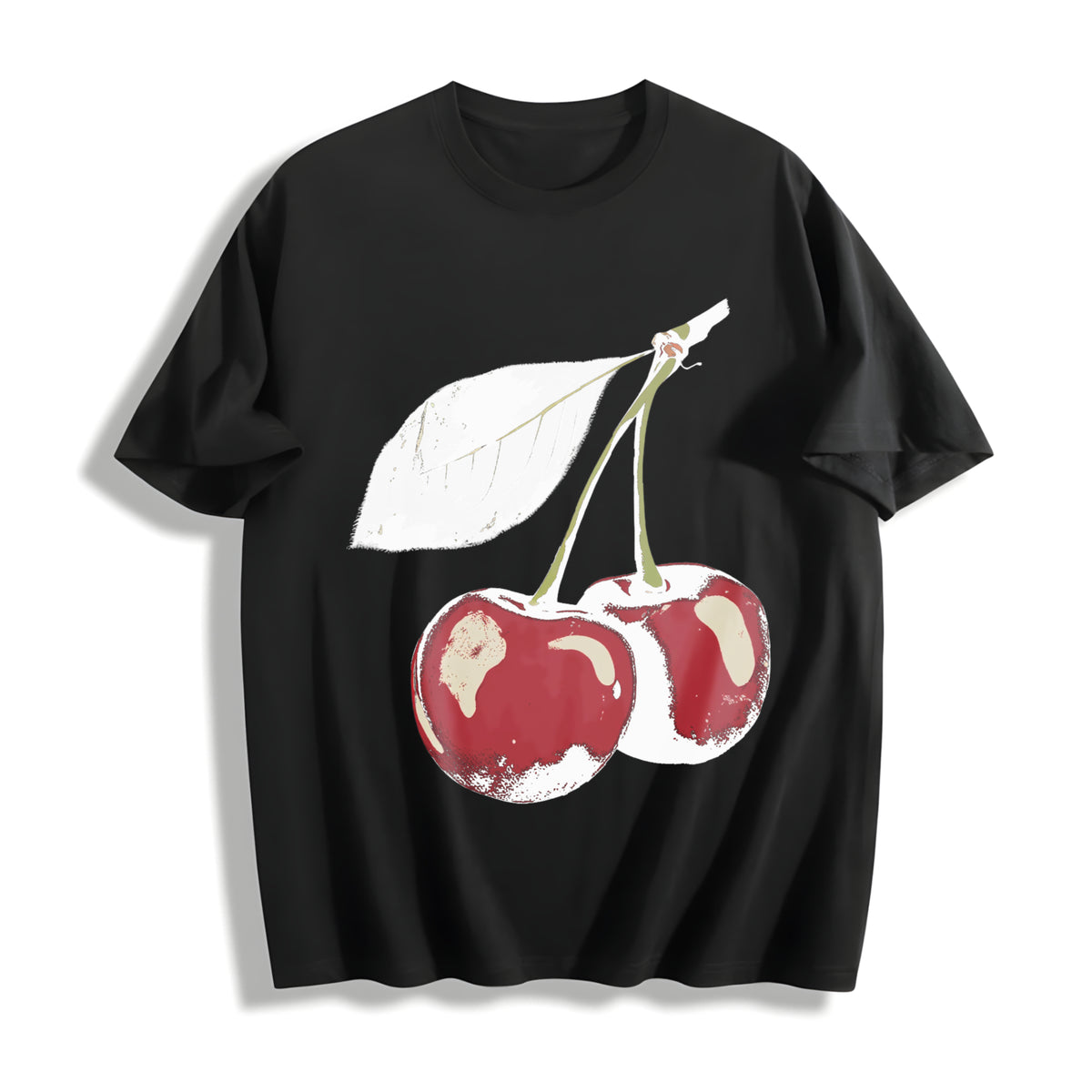 Cherry Cotton T-Shirt - product view