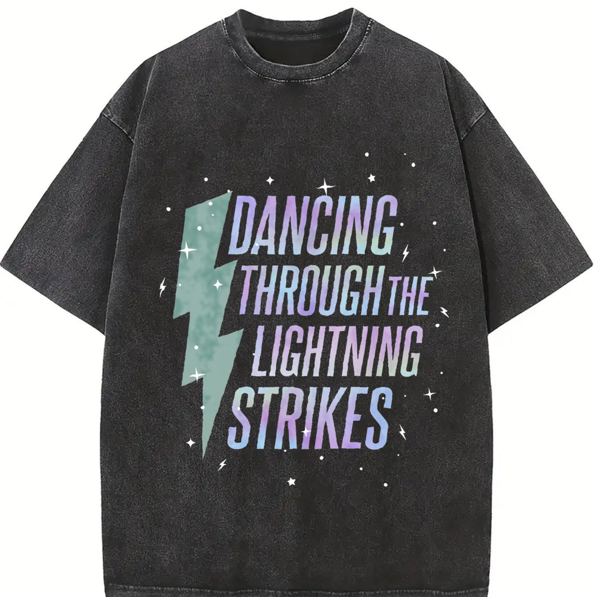 Comfort Colors Opalite Showgirl Shirt, Dancing Through The Lightning Strikes, TS Inspired Graphic Tee, Now The Sky Is Opalite