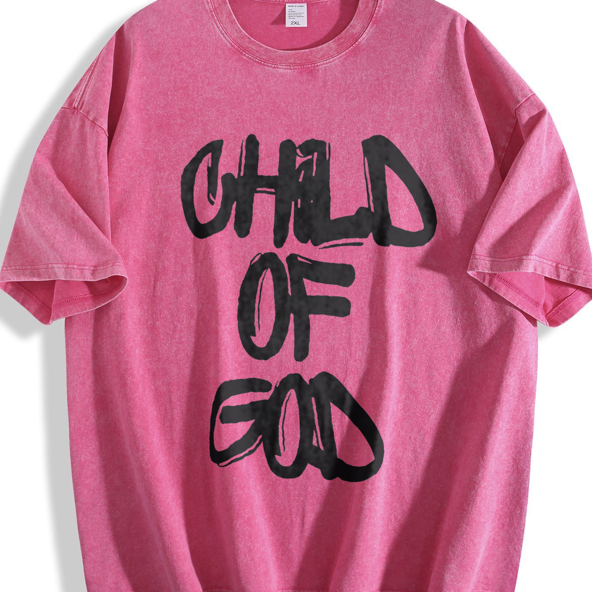 Child Of God Graffiti Vintage Washed T-Shirt - product view