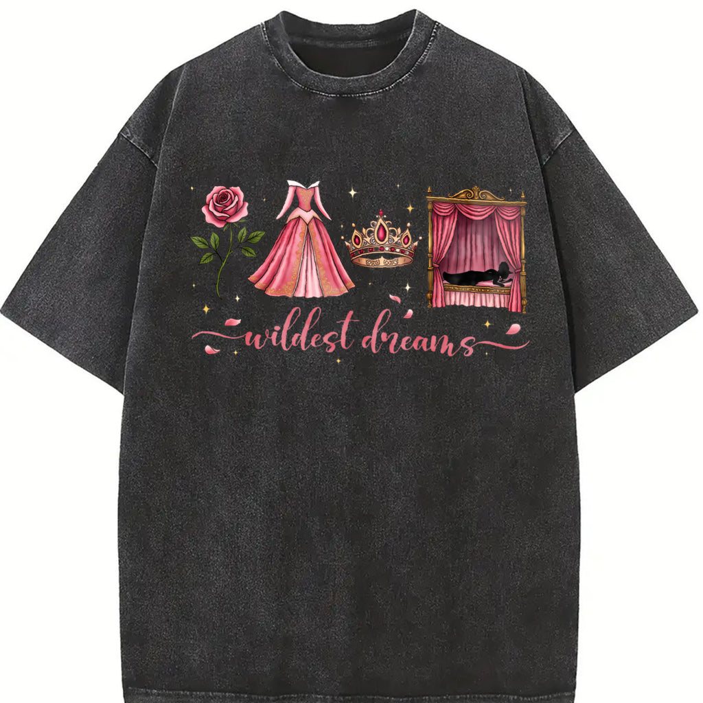Retro Wildest Dreams Comfort Colors Shirt, Sleeping Beauty Princess Tee, Princess Gift, World Trip Tee 2026