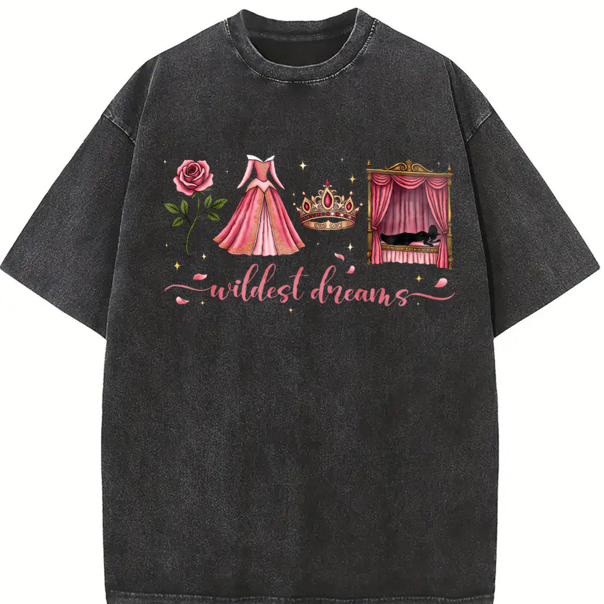Retro Wildest Dreams Comfort Colors Shirt, Sleeping Beauty Princess Tee, Princess Gift, World Trip Tee 2026