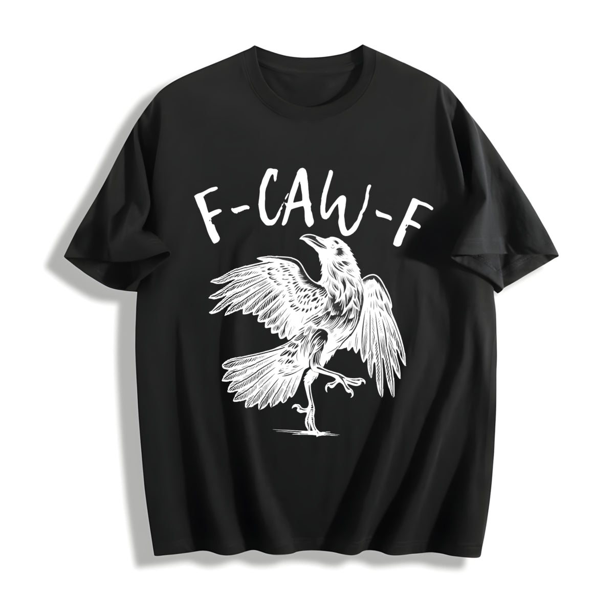 F-caw-f Cotton T-Shirt - product view