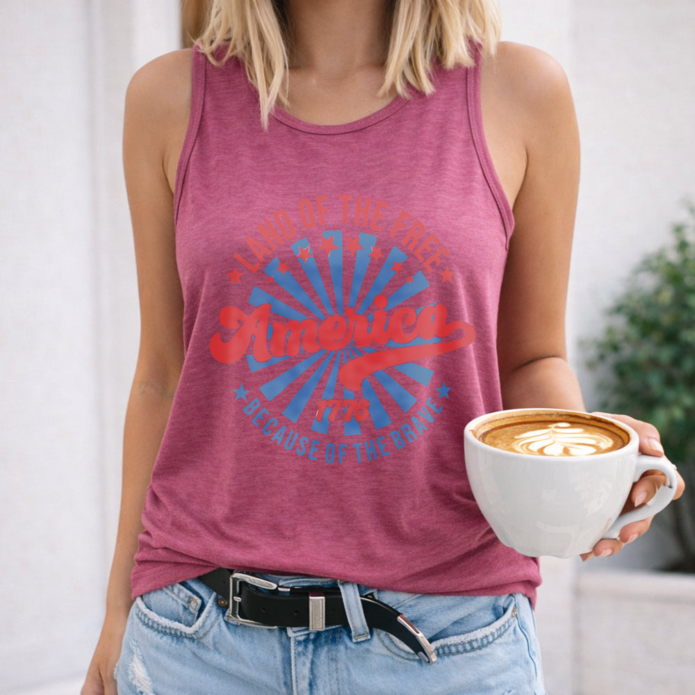 July 4th Women's Tank Top - product view