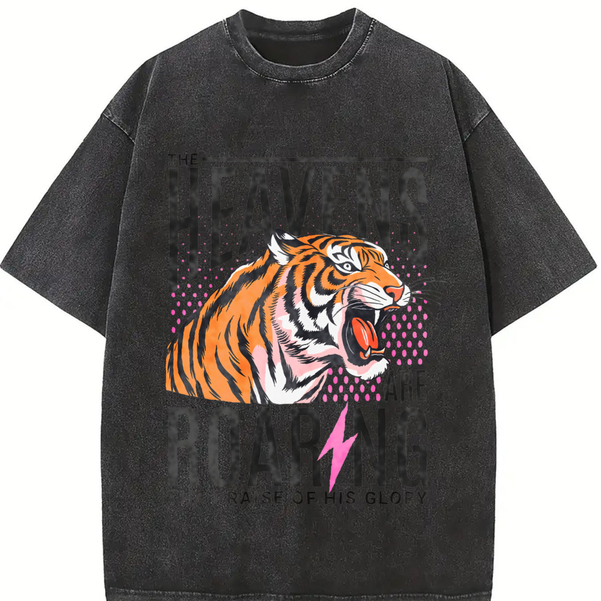 The Heavens Are Roaring Tshirt, Bible Verse Shirt, Religious Shirt, Christian Shirt, 80s Faith Shirt, 90s Aesthetic Clothing