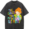 Take Chances Make Mistakes Get Messy Tshirt, Miss Frizzle Shirt, Back to School Shirt, Magic School Bus Shirt, Teacher Shirt, Get Messy Top Womenswear
