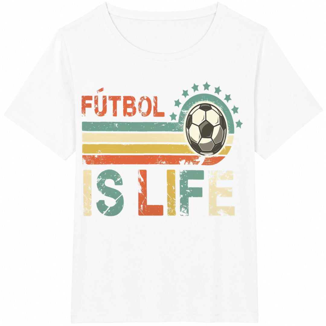 1-piece-- With Soccer Letter Cotton T-Shirt - product view