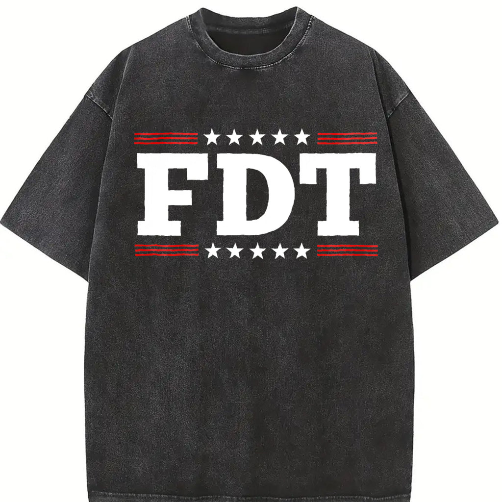 F*ck Trump T-Shirt, Anti-Trump Shirt, Anti Maga Shirt, President Election  Shirt, FDT Funny Political T-shirt,Democrat Gift