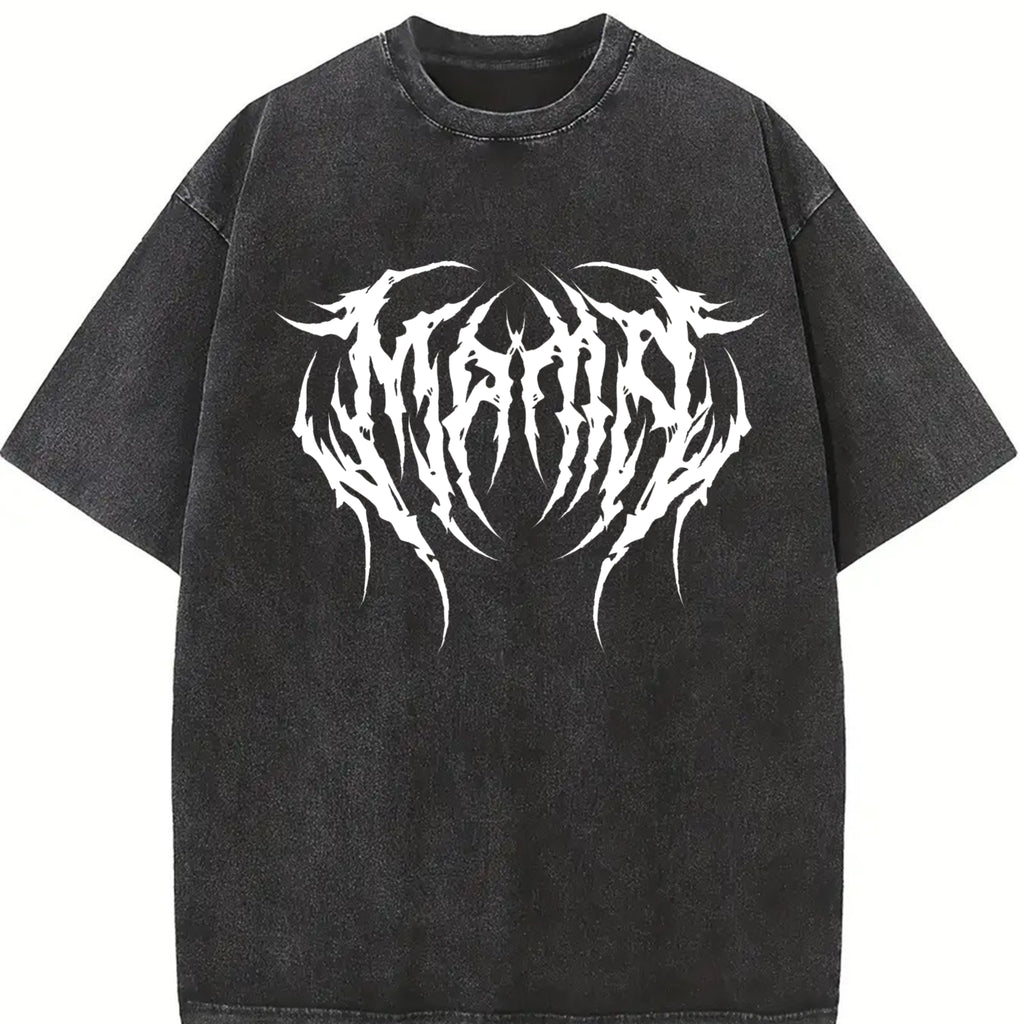 Mama Metal Font - Graphic Tee