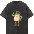 Comfort Colors Funny Shenanigan T-Shirt, If I Shenan Once I'll Shenanigan Shirt, Funny Mental Health Tee, Cowboy Frog Shirt, Trendy Animal Tee