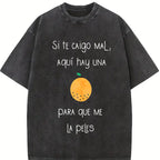 100% Cotton Camiseta Graciosa Para Latinos Hispanos Tee in Spanish. T-Shirt