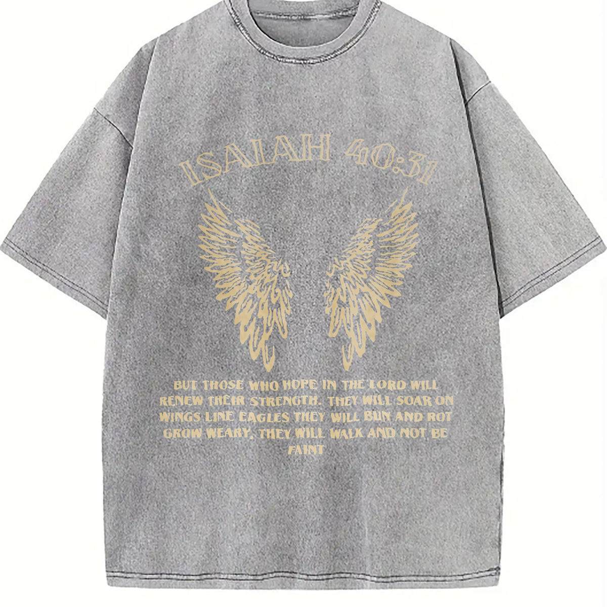 Faith Over Fear Vintage Washed T-Shirt - product view