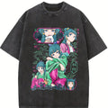 valentine shirts Anime The Apothecary Diaries Maomao Kawaii Printed T Shirt Men Women Cotton T-shirts Vintage Washed Tshirt Harajuku Male Tops