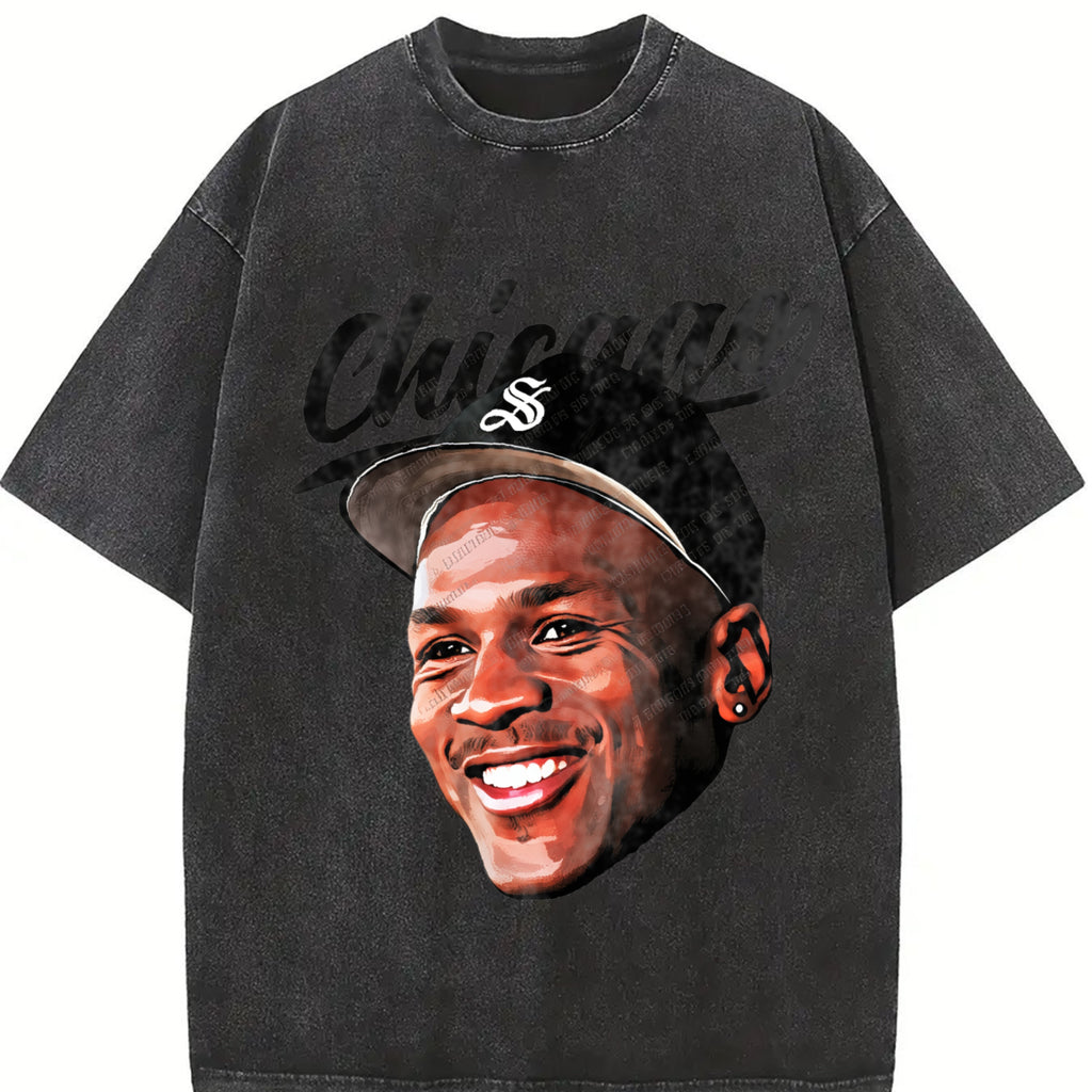 MJ Baseball Days 90's Vintage Streetwear Style Retro T-Shirt