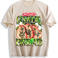 Garlic Bread Vintage Washed T-Shirt - Beige