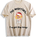 Funny Dad BBQ Vintage Washed T-Shirt - Beige