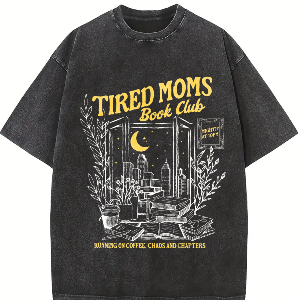 Tired Moms Club Tshirt, Bookish Things Booktrovert Tee, Book Lover Gifts, Fall Book Club Shirt, Book Swag Motherhood Shirt, Booktok Merch Homebody