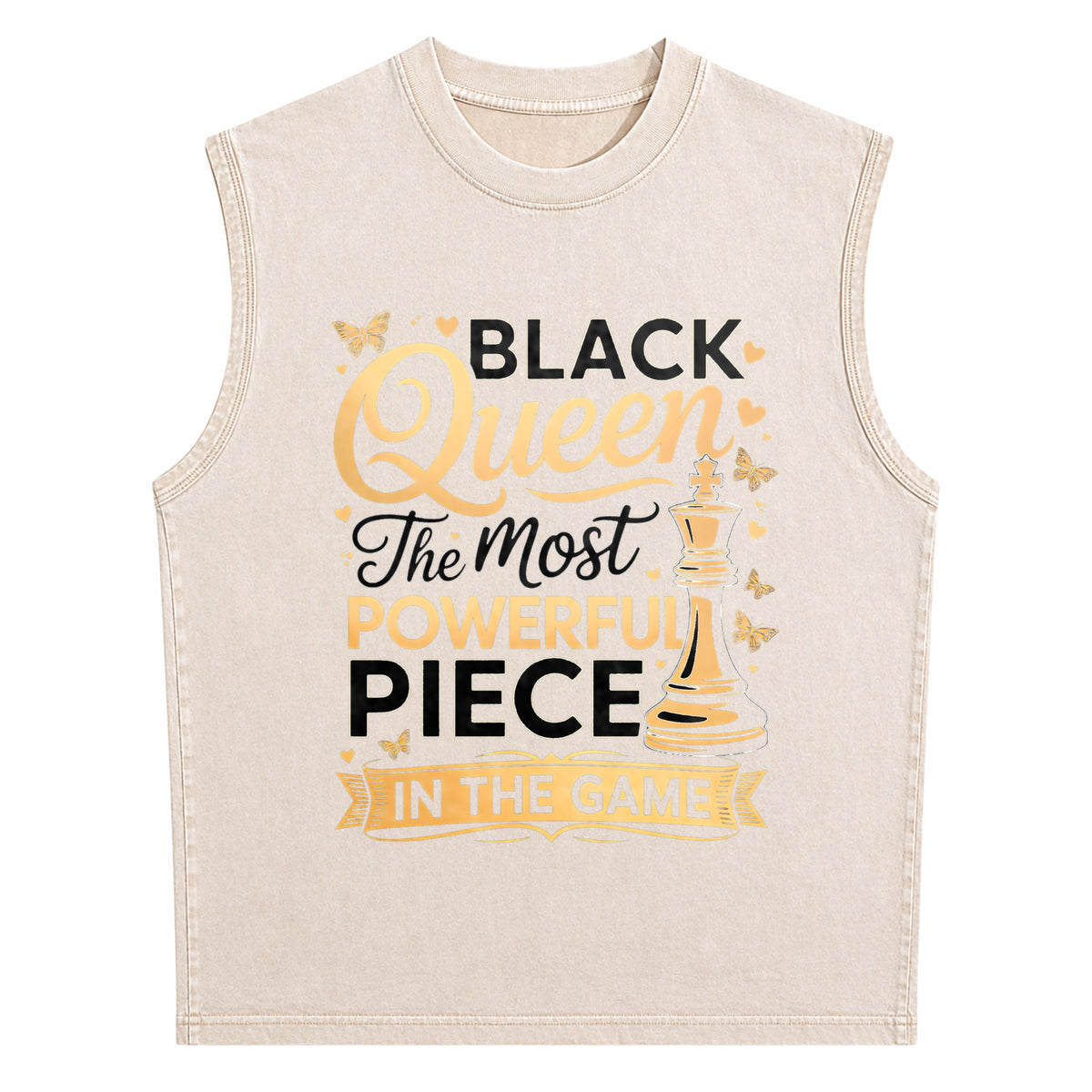Black History For Black History Month Men's Washed Tank Top - product view