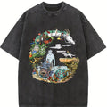 valentine shirts Studio Ghibli Anime Streetwear Vintage Graphic Tee Unisex Cotton Crewneck T-Shirt Menswear Womenswear Underwear Streetwear Top Printed Summer Shirts