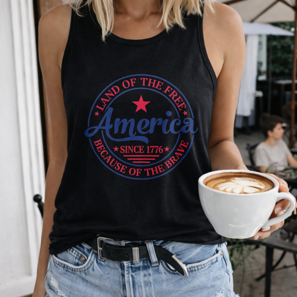 Memorial Day Women's Tank Top - Black