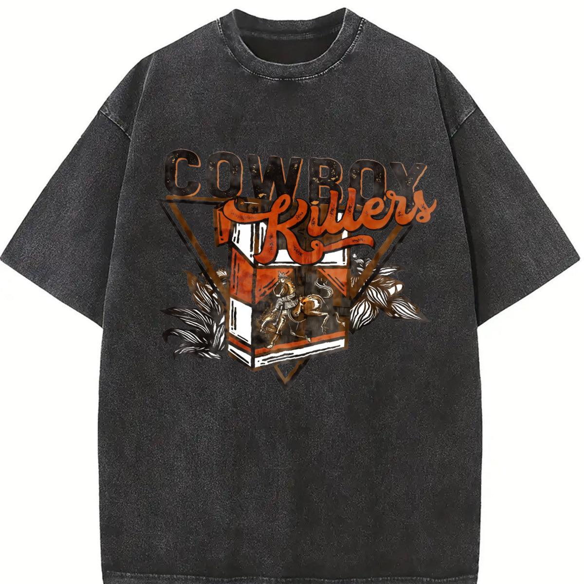 Cowboy Killers Western Vintage Washed T-Shirt - product view