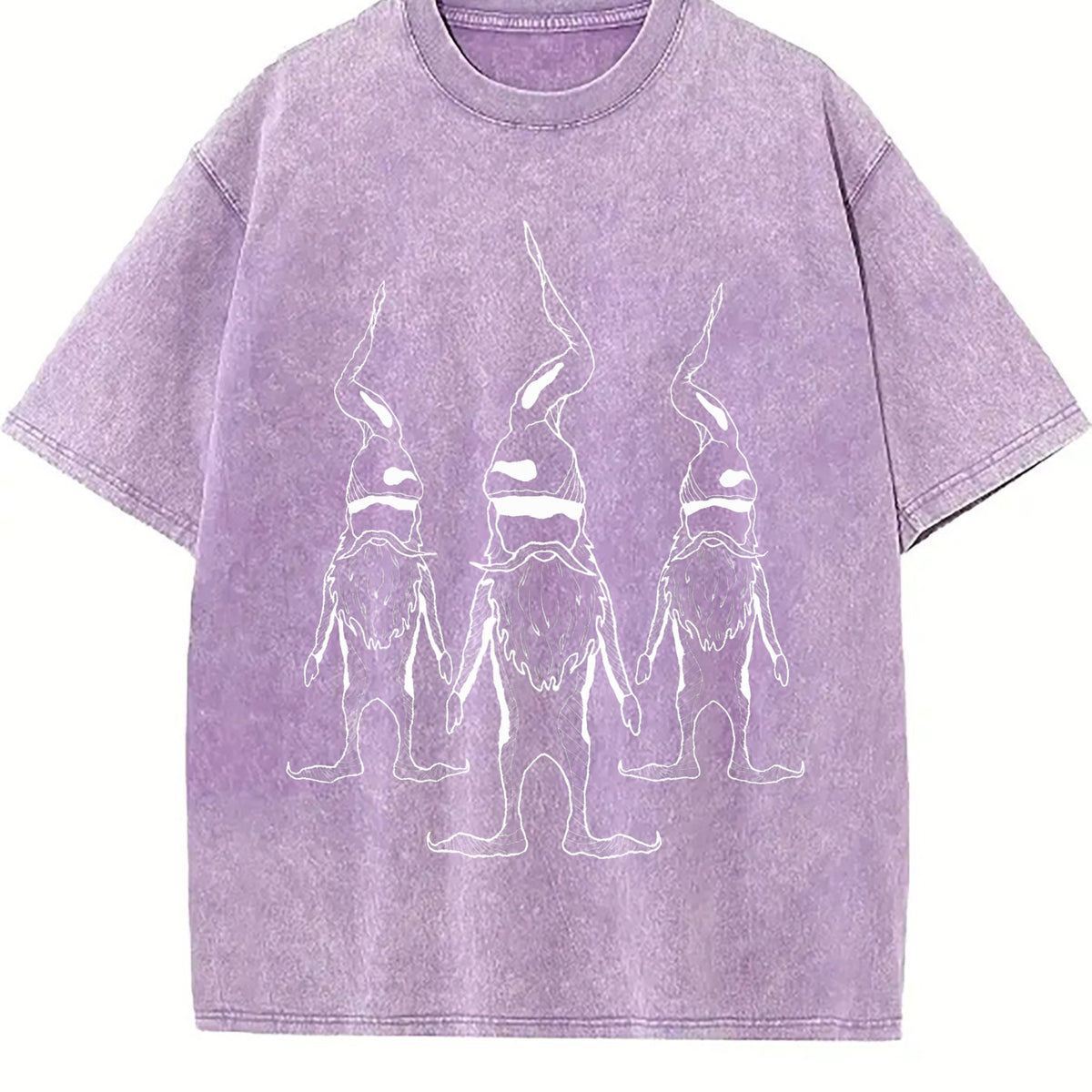 1800s Christmas Elf Cool Vintage Washed T-Shirt - product view