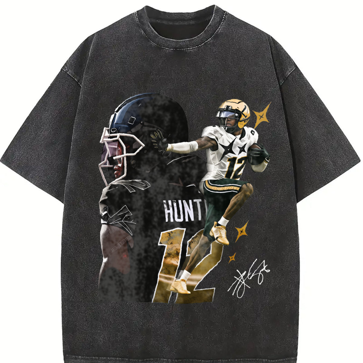 Travis Hunter Graphic Sweatshirt Bih You Thought Football Custom Design Graphic Crewneck Sweatshirt