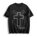 Cross Cotton T-Shirt - Black