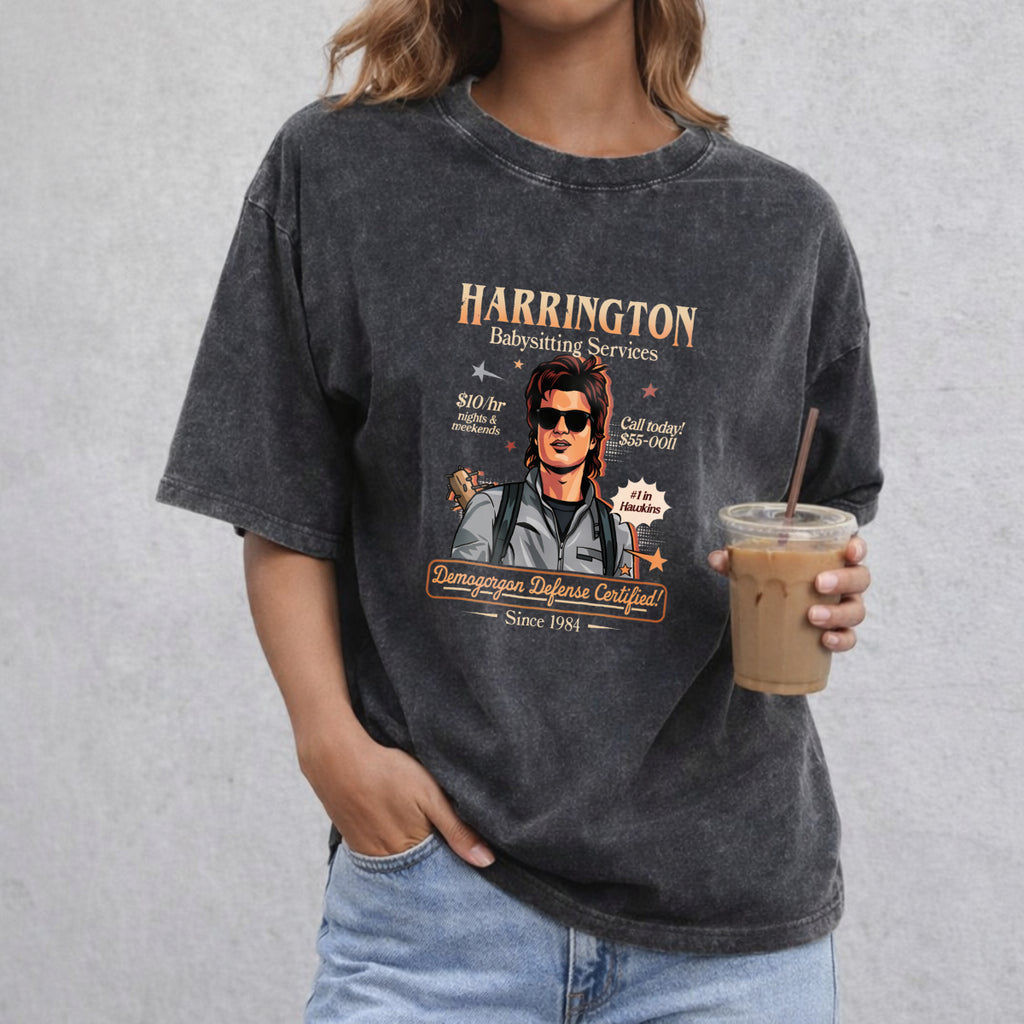 Babysitter Harrington Shirt, Cloud Tee Stranger Thing Shirt, Stranger Thing Movie Sweatshirt, Gift For Woman and Man